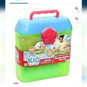 Kid Connection Build Your Own Garden Playset - 169-Piece Creative Floral Toy Set